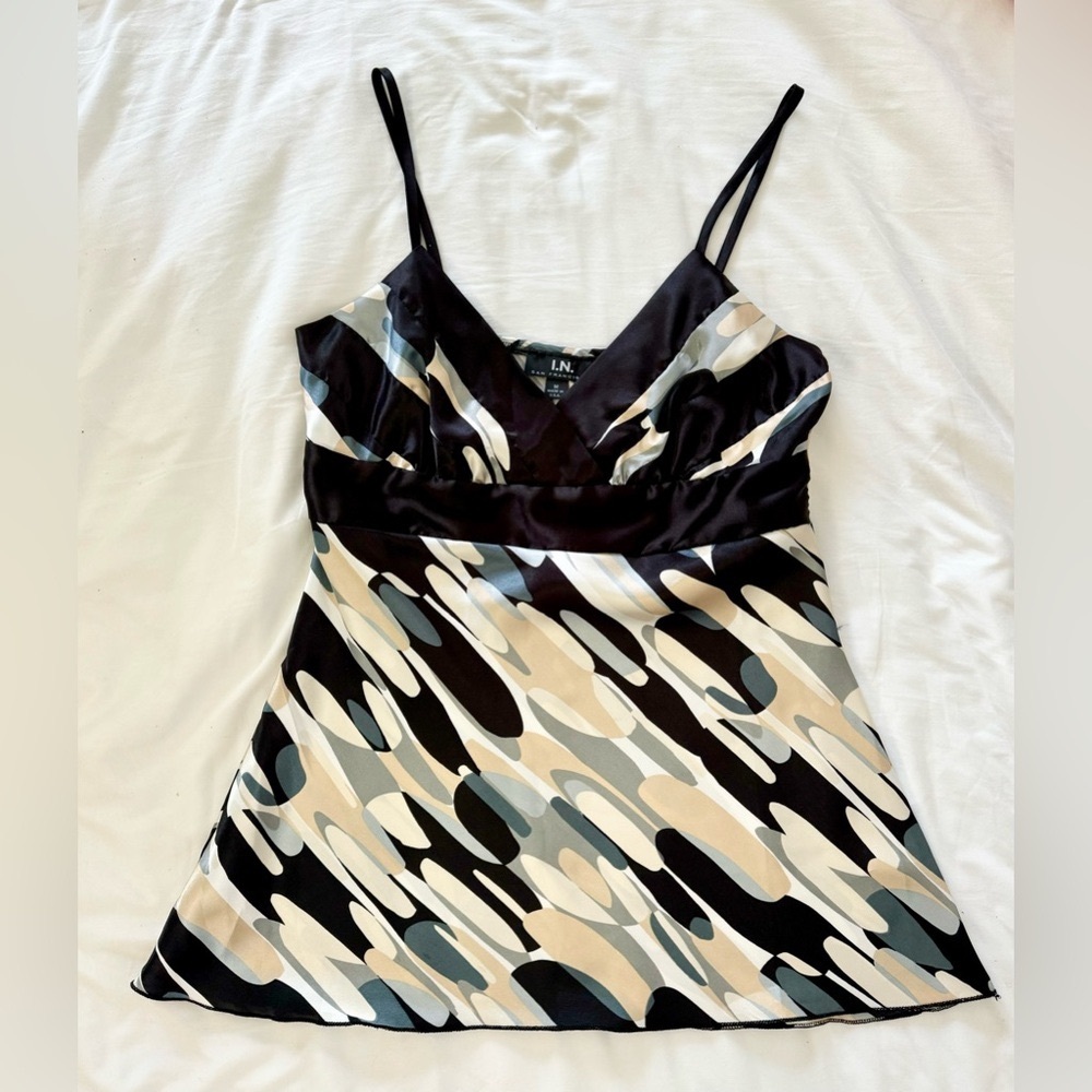 I.N.C. San Francisco Satin‎ Baby Doll Cami